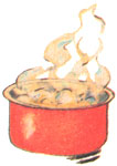 Boiling destroys garlic's medicinal qualities.